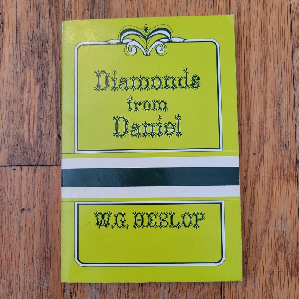 Kregel‎ Book Vintage 1979 Bible Study Diamonds From Daniel Commentary WG Heslop